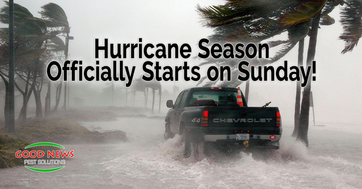 Hurricane Season Officially Starts on Sunday!